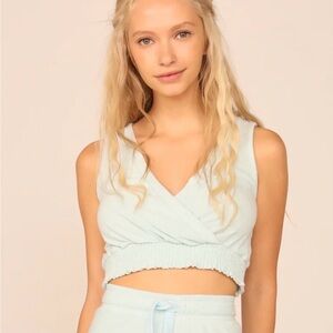 Ocean drive terry cloth surplice